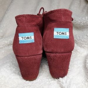 TOM'S Wedged Booties